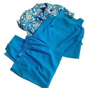 Koret Women’s Pants Suit 3 Pc Vintage Size 14 WP